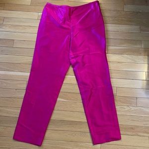 Sara Campbell Pink Silk Pants